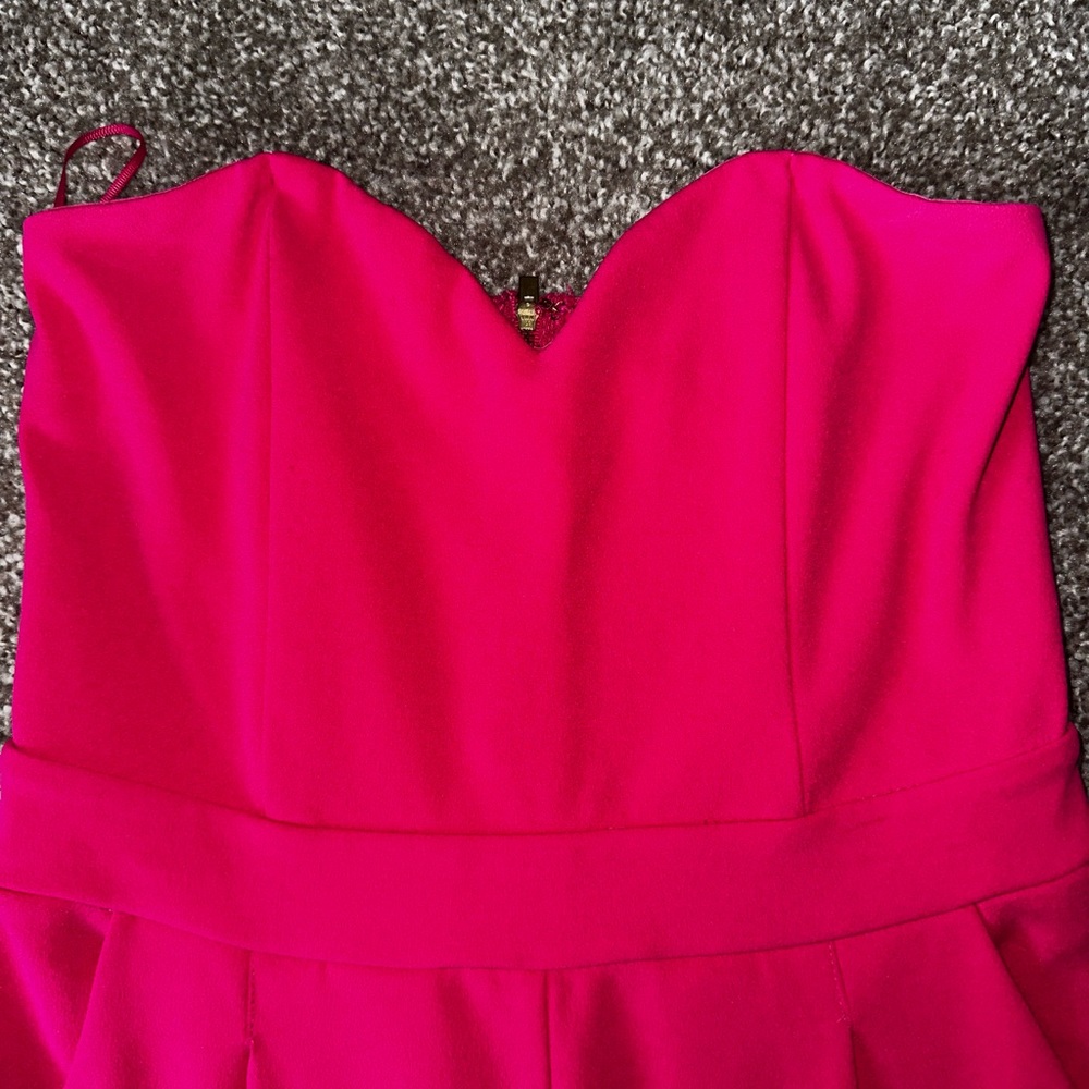 Strapless jumpsuit